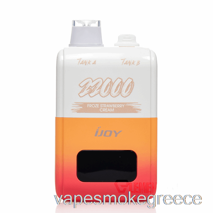 Vape Greece Ijoy Sd 22000 παγωμένη κρέμα φράουλας μιας χρήσης